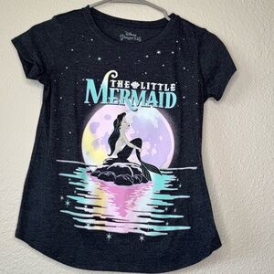 Disney's Little Mermaid T-Shirt, Dark Gray
